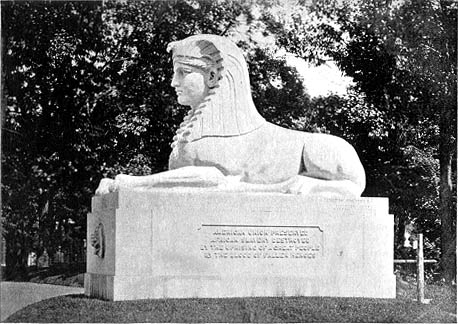 Milmore's Statue of the Sphinx.