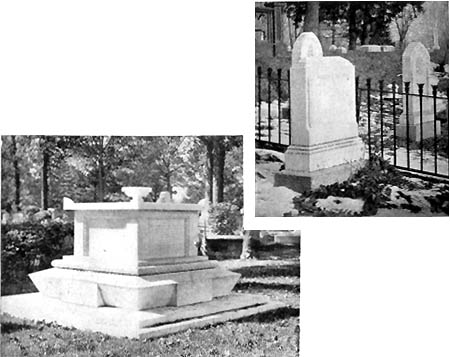 To Channing (left), to Phillips Brooks (Right).